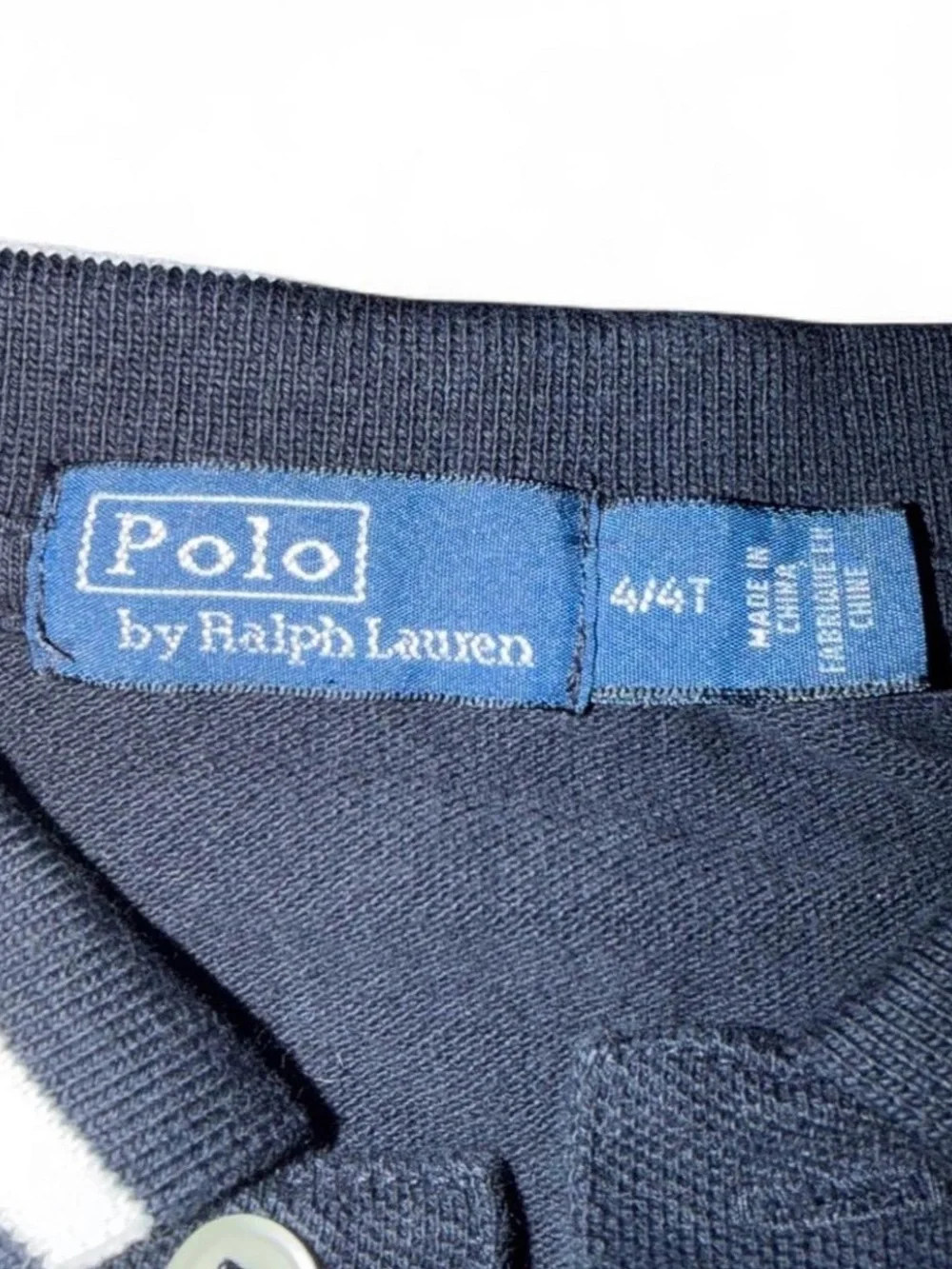 Polo by Ralph Lauren Kids Navy and White Yankees Polo Shirt